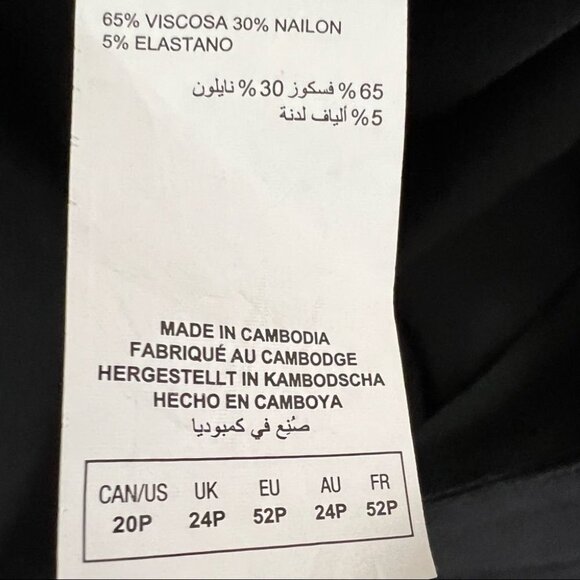 ADDITION Elle Black Stirrup Pants Size  20P - Picture 10 of 11